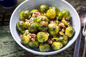 Brussel's Sprouts with bacon